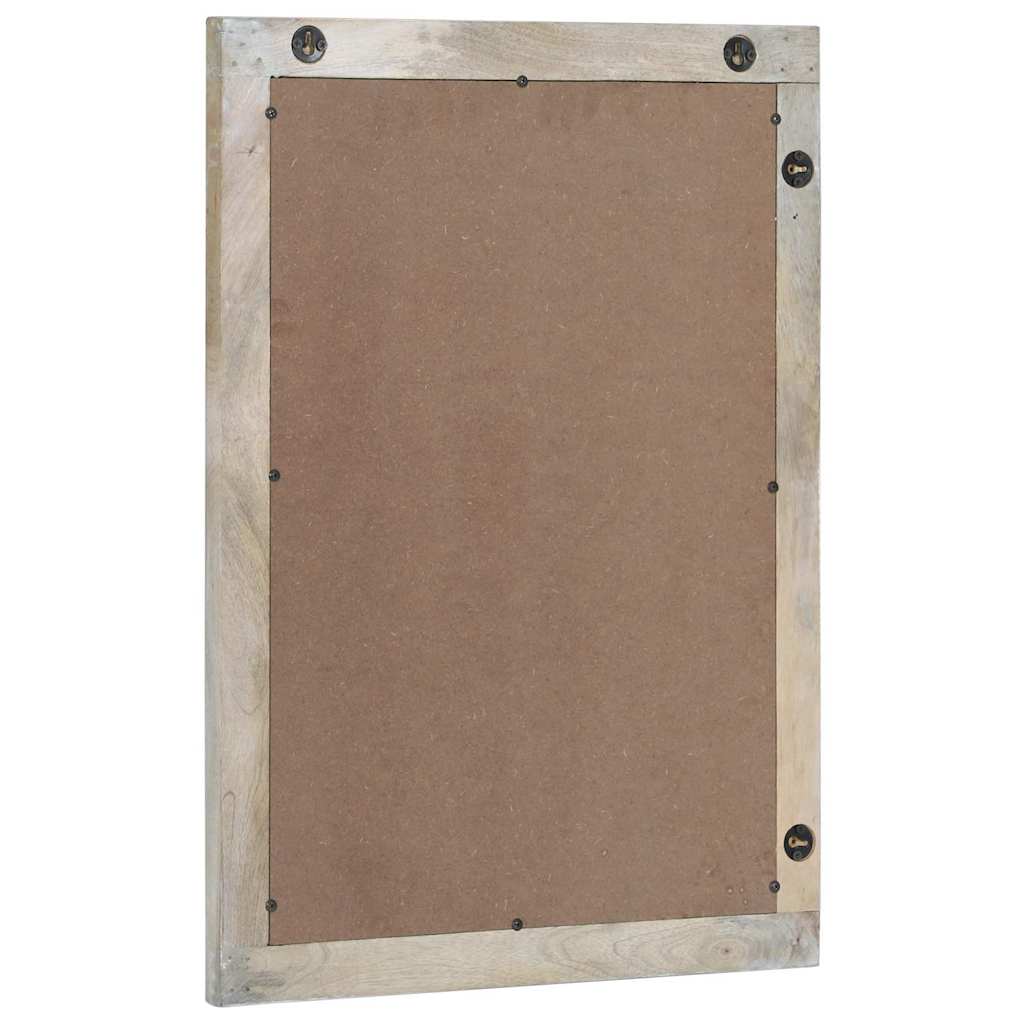 vidaXL Bathroom Mirror Rectangular with Mirror White 50 x 2.5 x 70 cm