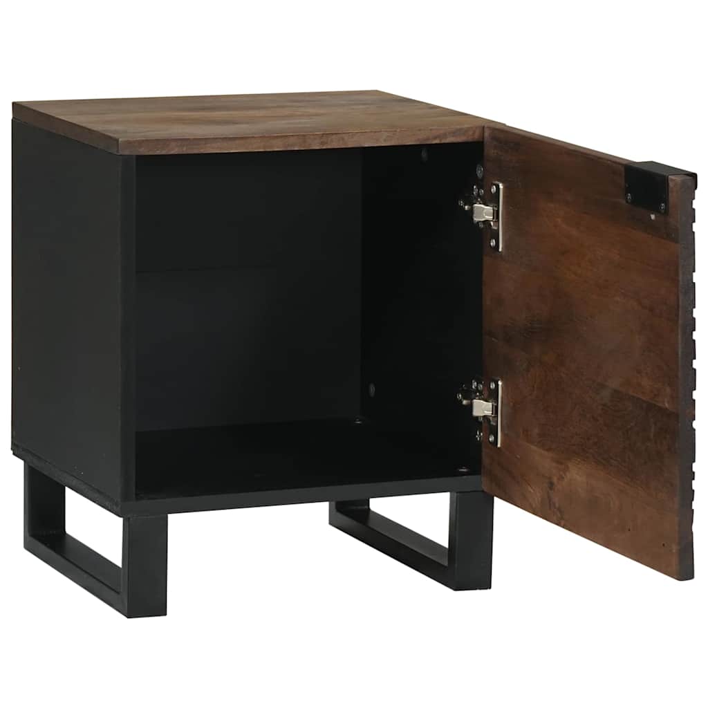 vidaXL Bedside Cabinet 2 pcs Walnut 40 x 33 x 46 cm Engineered Wood