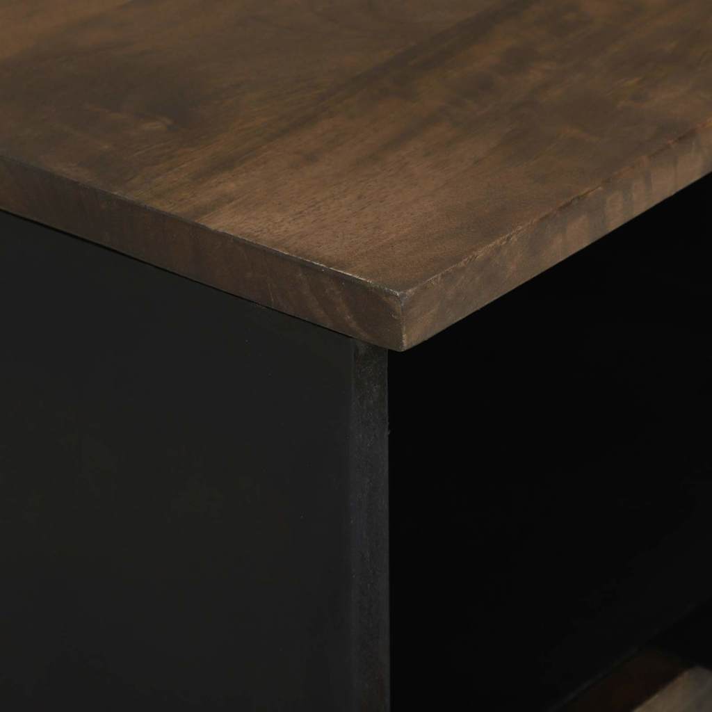 vidaXL TV Units with Drawer Walnut 70 x 33 x 46 cm Engineered wood