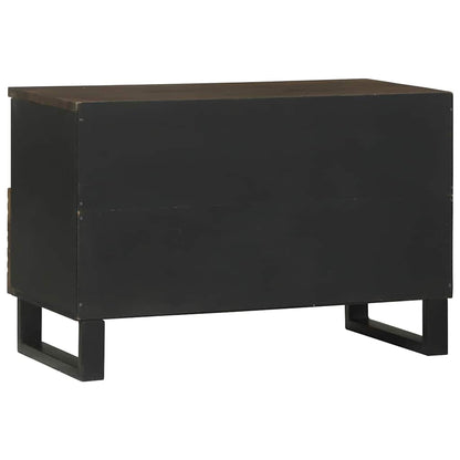 vidaXL TV Units with Drawer Walnut 70 x 33 x 46 cm Engineered wood