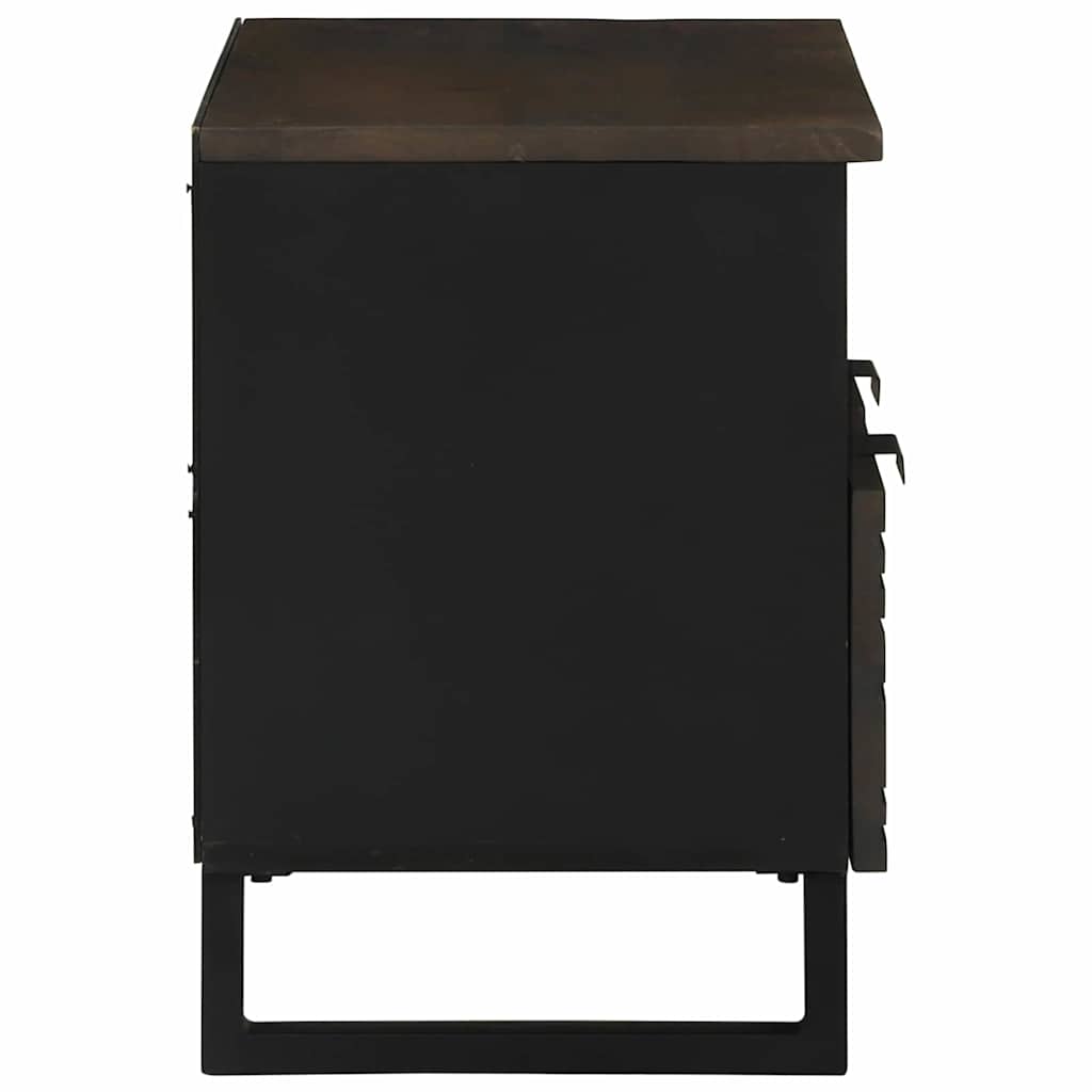 vidaXL TV Units with Drawer Walnut 70 x 33 x 46 cm Engineered wood