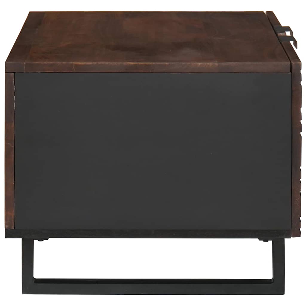 vidaXL Coffee Table Walnut 80 x 50 x 40 cm Engineered Wood