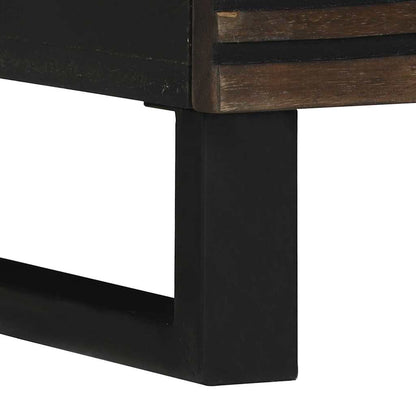 vidaXL Bedside Cabinet Walnut 40 x 33 x 46 cm Engineered Wood