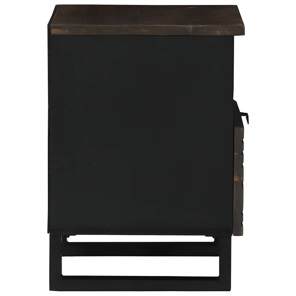 vidaXL Bedside Cabinet Walnut 40 x 33 x 46 cm Engineered Wood