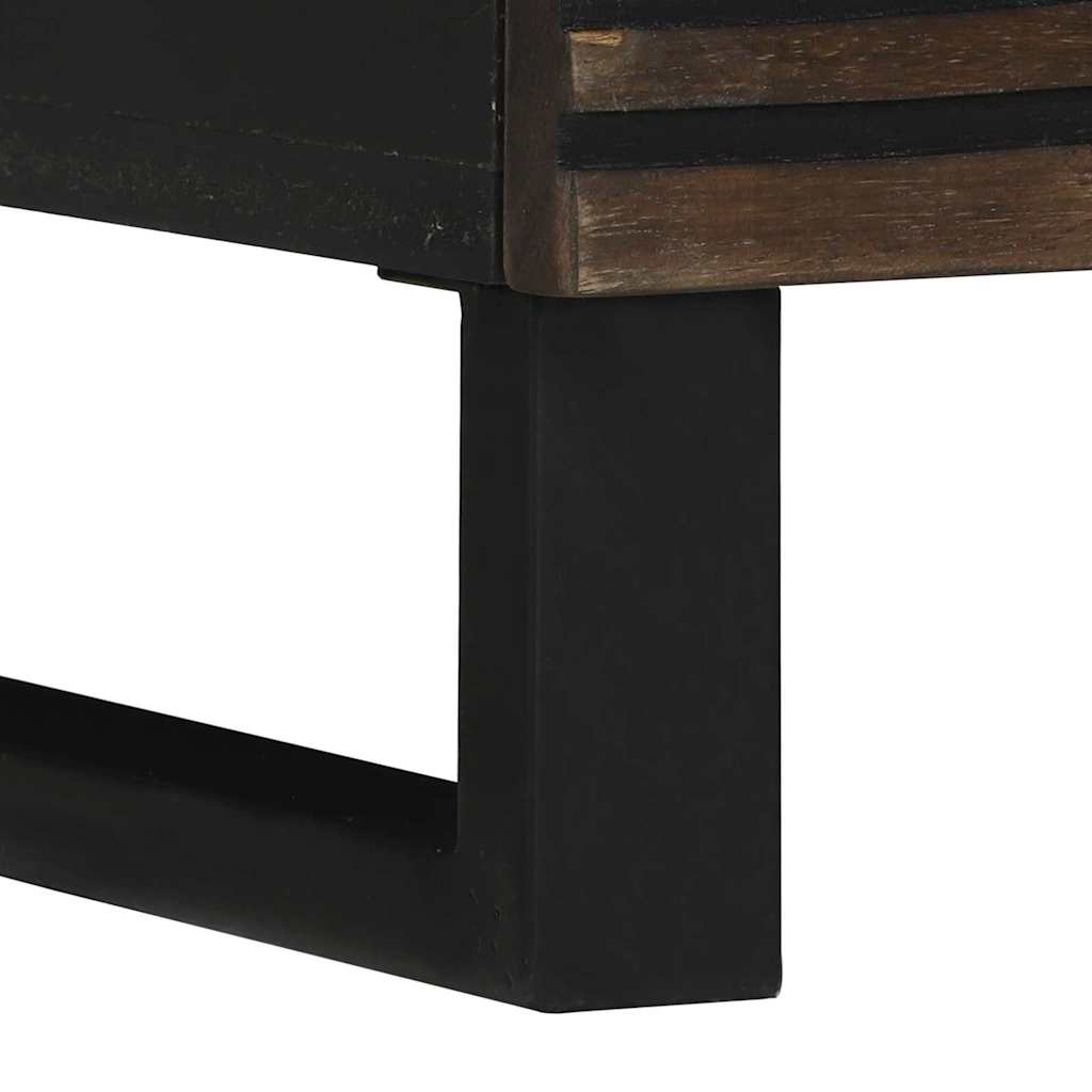 vidaXL Bedside Cabinet 2 pcs Walnut 40 x 33 x 46 cm Engineered Wood