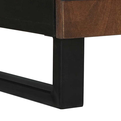 vidaXL Bedside Cabinet Walnut 50 x 33 x 60 cm Engineered Wood