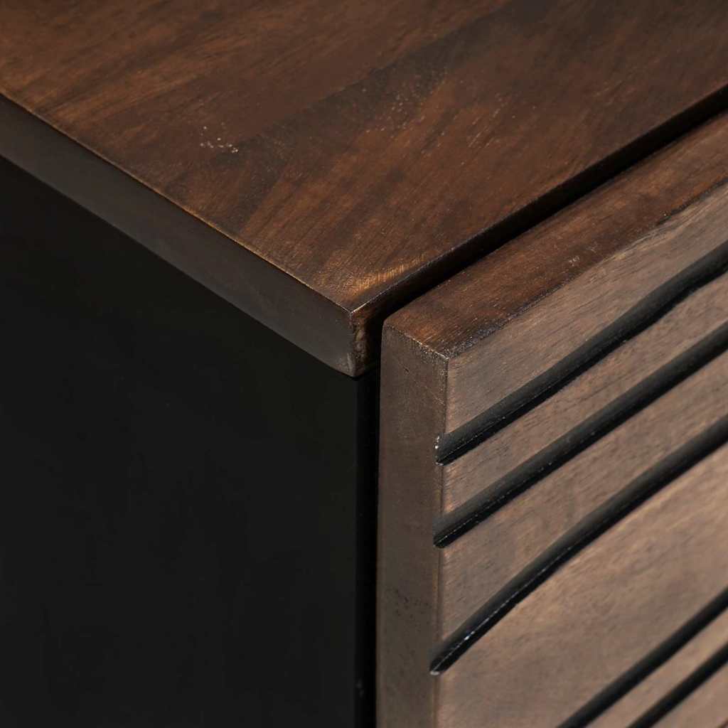 vidaXL Bedside Cabinet Walnut 50 x 33 x 62 cm Engineered Wood