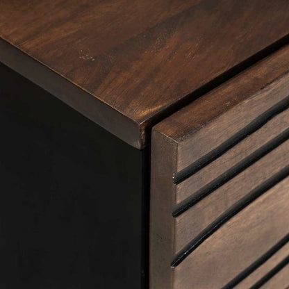 vidaXL Bedside Cabinet Walnut 50 x 33 x 62 cm Engineered Wood