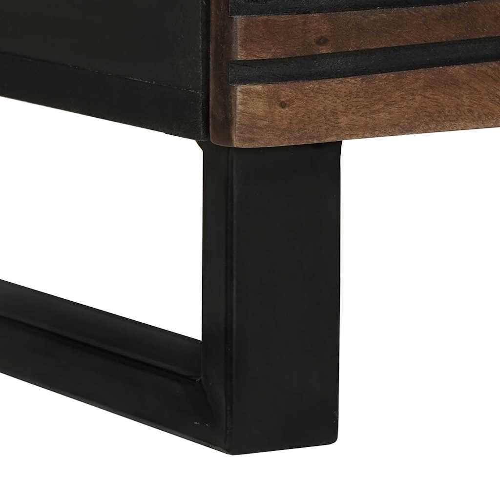 vidaXL Bedside Cabinet Walnut 50 x 33 x 62 cm Engineered Wood