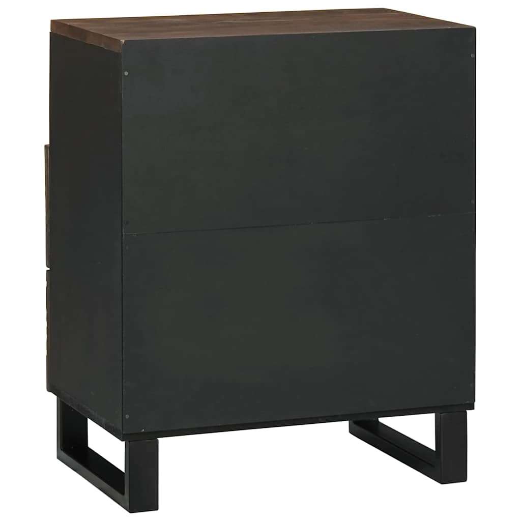 vidaXL Bedside Cabinet Walnut 50 x 33 x 62 cm Engineered Wood
