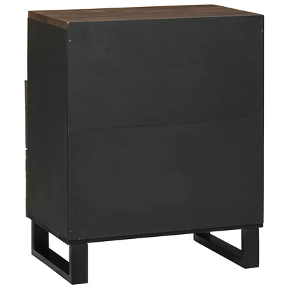 vidaXL Bedside Cabinet Walnut 50 x 33 x 62 cm Engineered Wood