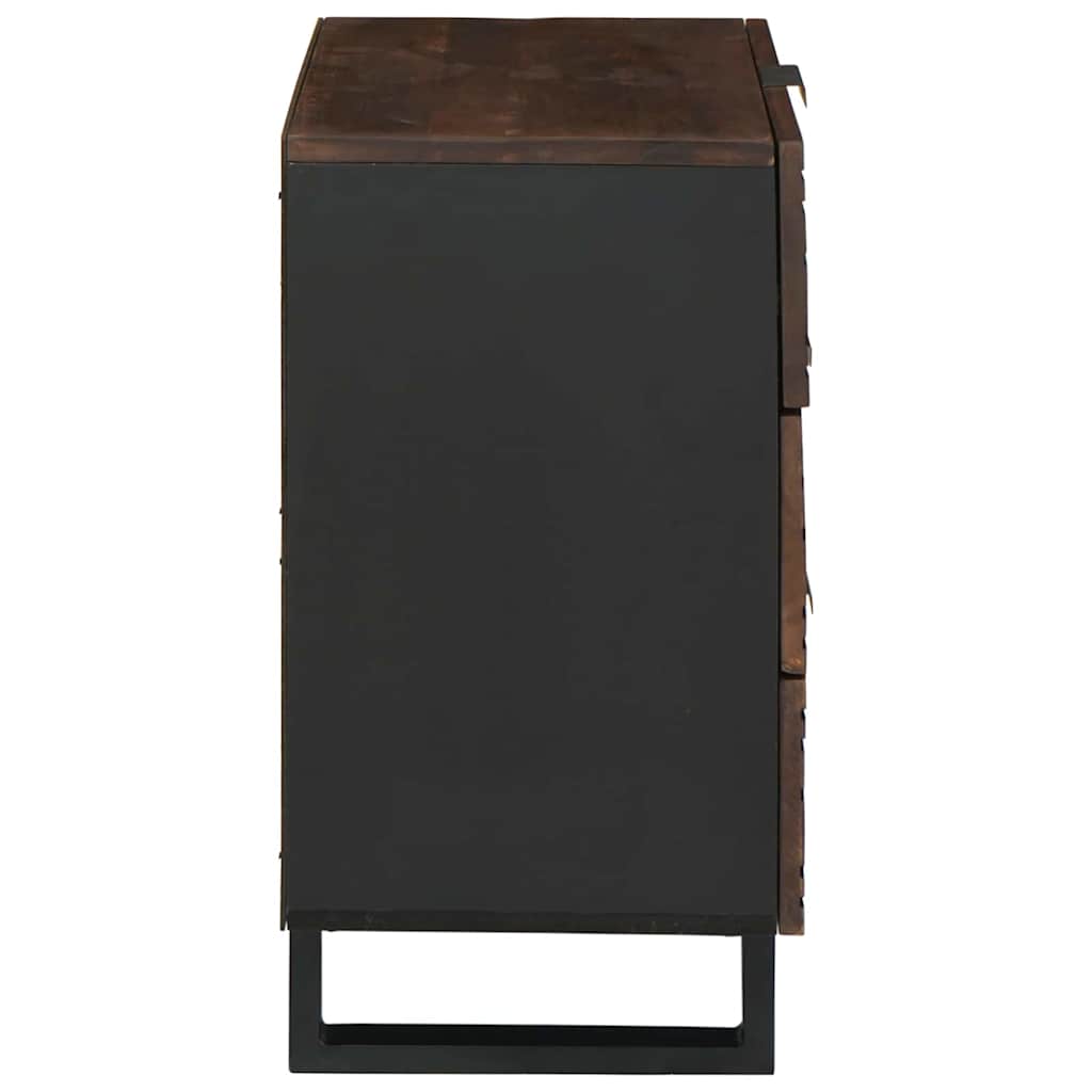 vidaXL Bedside Cabinet Walnut 50 x 33 x 62 cm Engineered Wood