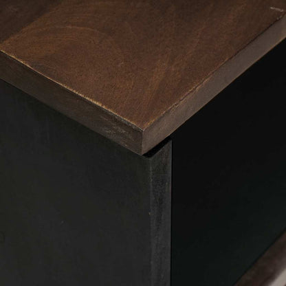 vidaXL Bedside Cabinet Walnut 50 x 33 x 62 cm Engineered Wood