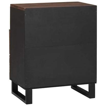 vidaXL Bedside Cabinet Walnut 50 x 33 x 62 cm Engineered Wood