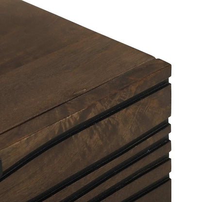 vidaXL Bedside Cabinet Walnut 50 x 33 x 60 cm Engineered Wood