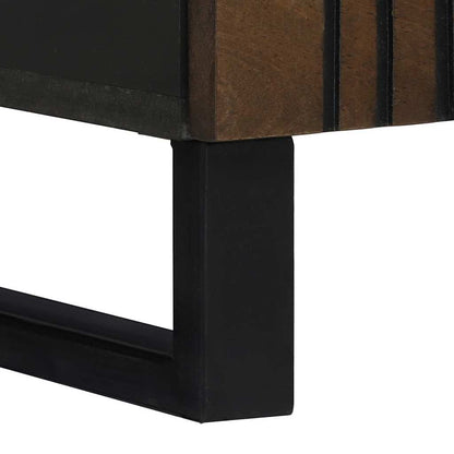 vidaXL Bedside Cabinet Walnut 50 x 33 x 60 cm Engineered Wood