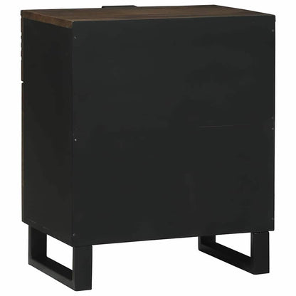 vidaXL Bedside Cabinet Walnut 50 x 33 x 60 cm Engineered Wood