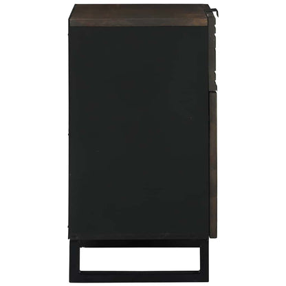 vidaXL Bedside Cabinet Walnut 50 x 33 x 60 cm Engineered Wood