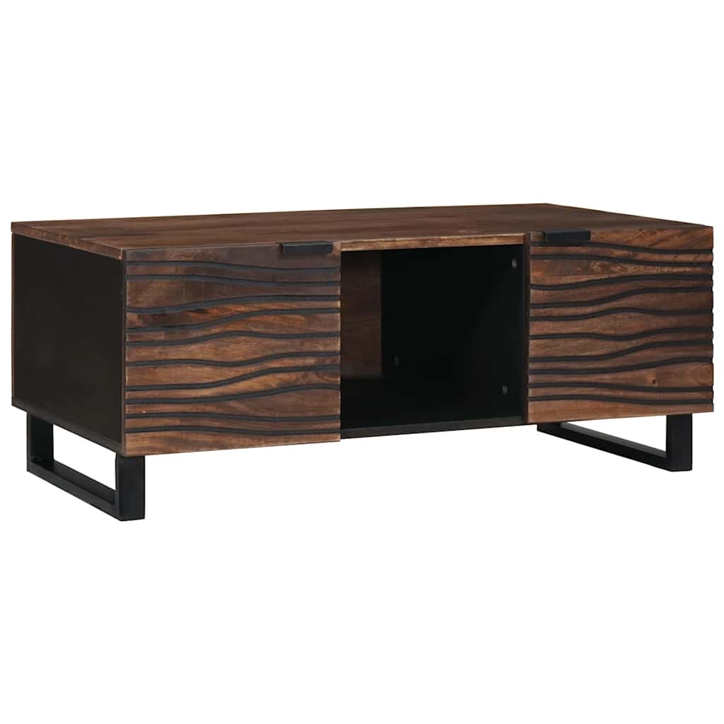 vidaXL Coffee Table Walnut 100 x 54 x 40 cm Engineered Wood