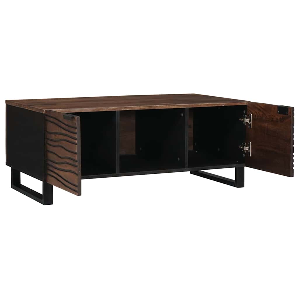 vidaXL Coffee Table Walnut 100 x 54 x 40 cm Engineered Wood