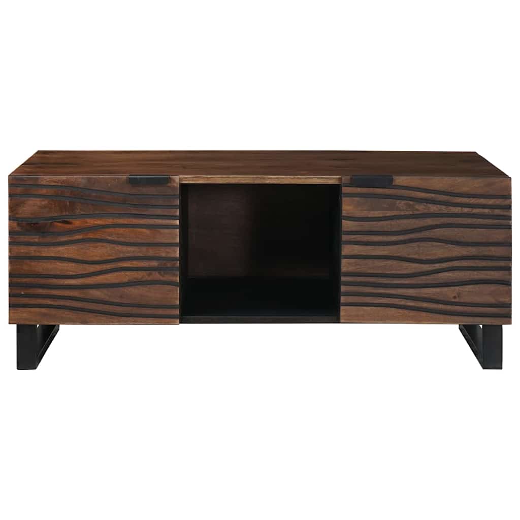 vidaXL Coffee Table Walnut 100 x 54 x 40 cm Engineered Wood