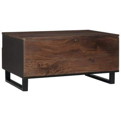 vidaXL Coffee Table Walnut 80 x 54 x 40 cm Engineered Wood