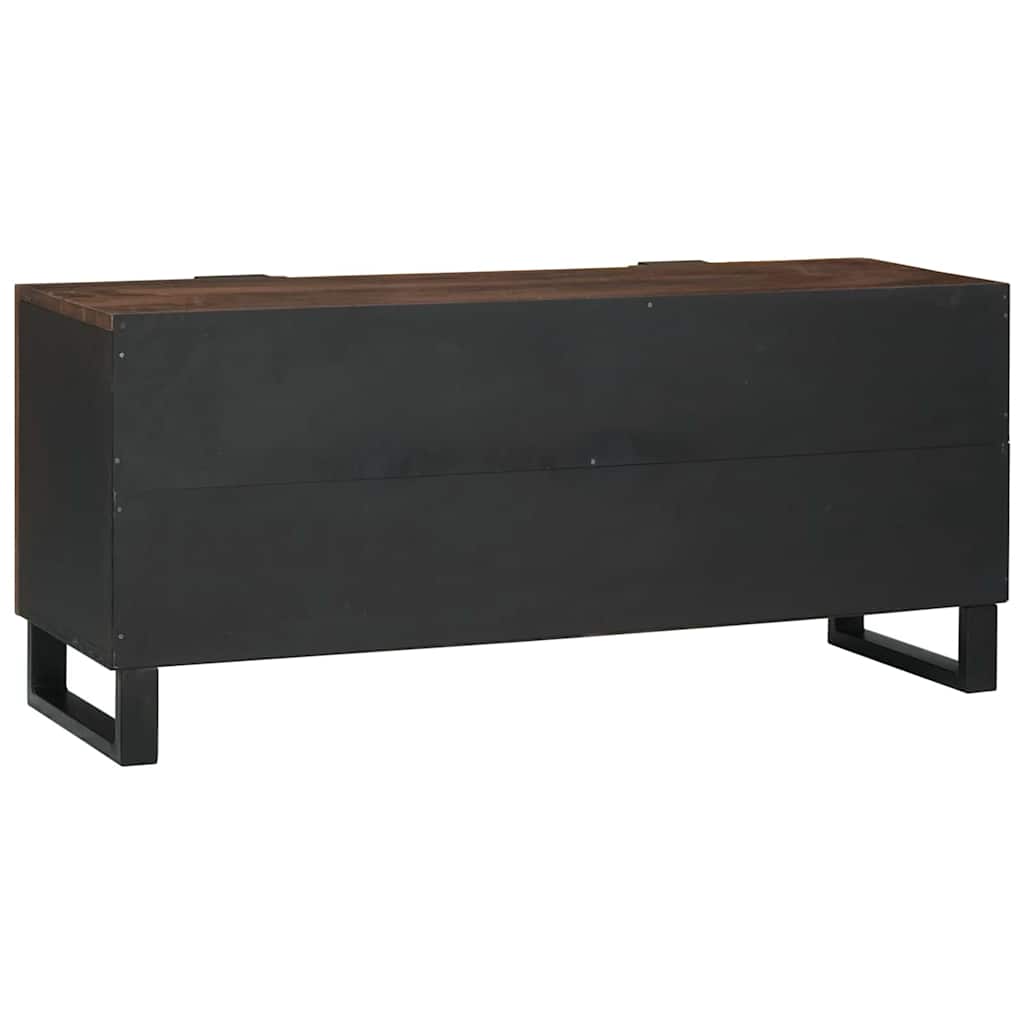 vidaXL TV Units with Drawer Walnut 105 x 33 x 46 cm Engineered wood