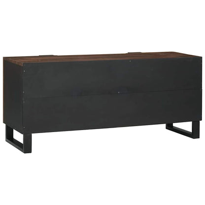 vidaXL TV Units with Drawer Walnut 105 x 33 x 46 cm Engineered wood