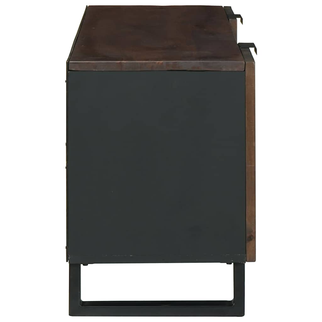 vidaXL TV Units with Drawer Walnut 105 x 33 x 46 cm Engineered wood