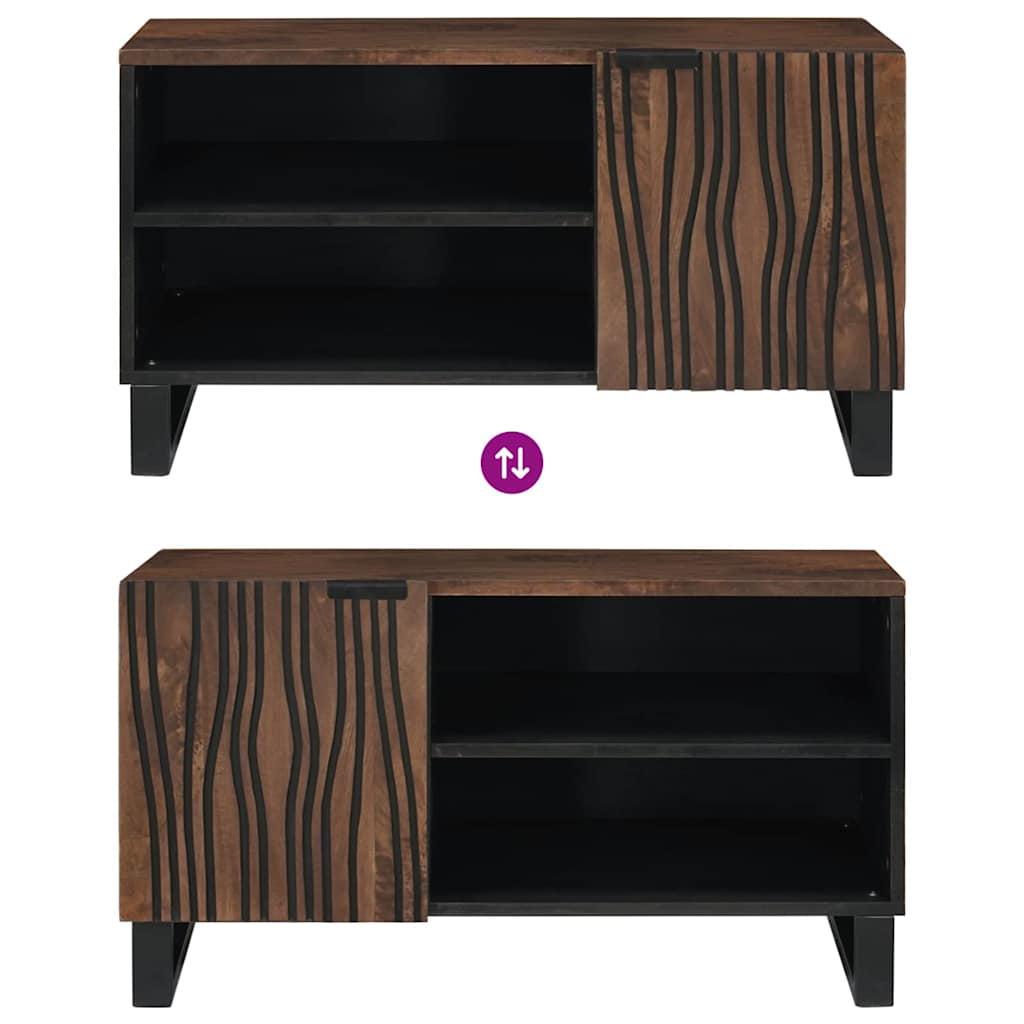 vidaXL TV Units Walnut 80 x 33 x 46 cm Engineered wood
