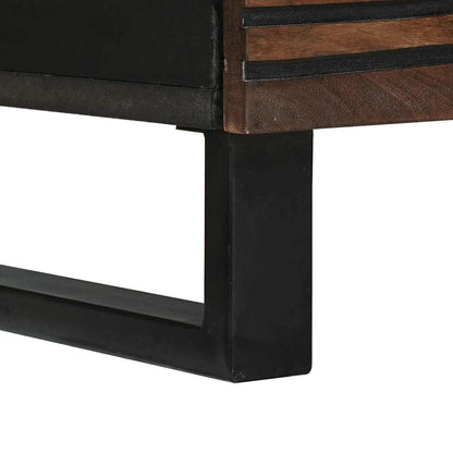 vidaXL TV Units with Drawer Walnut 80 x 33 x 46 cm Engineered wood