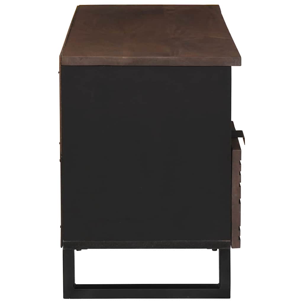 vidaXL TV Units with Drawer Walnut 100 x 33 x 46 cm Engineered wood