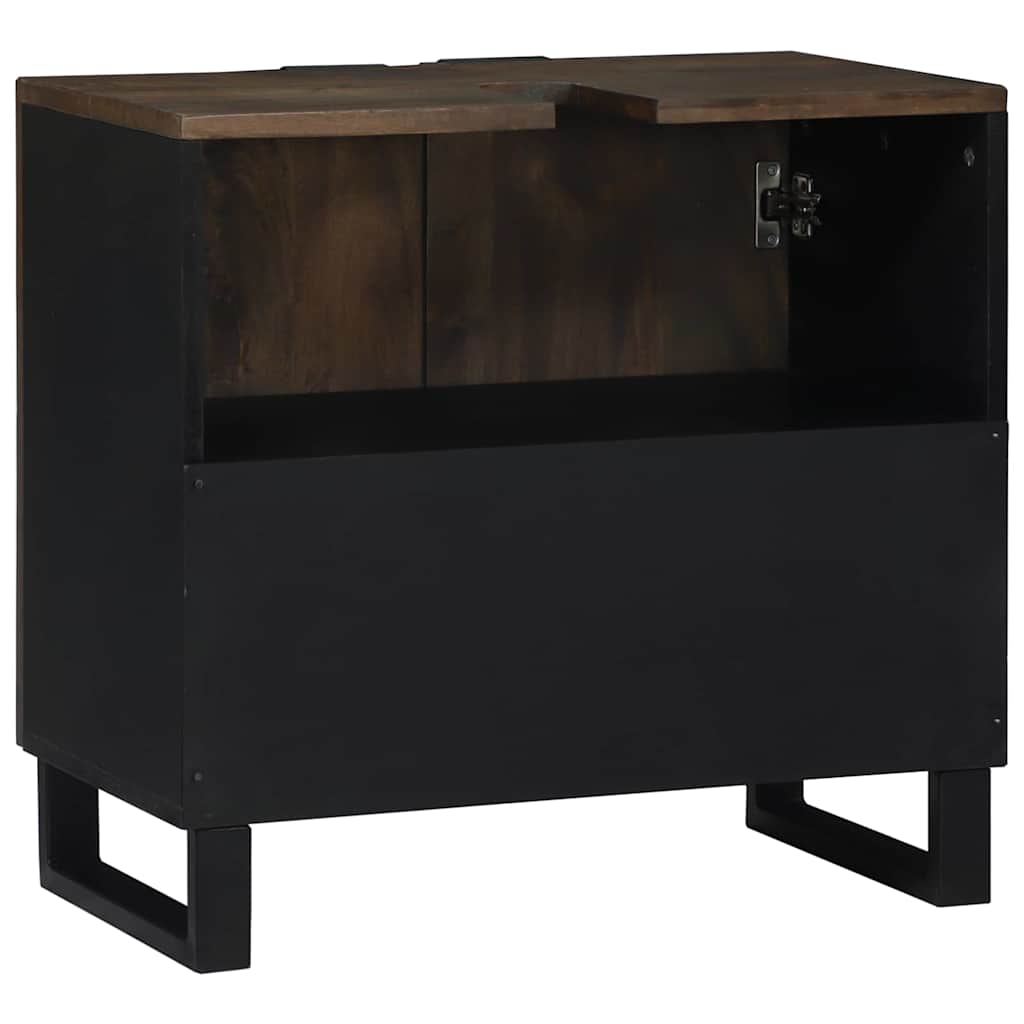 vidaXL Bathroom Sink Cabinet Walnut 62 x 33 x 58 cm Engineered wood
