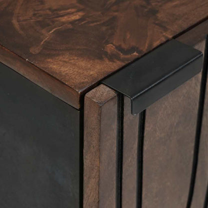 vidaXL Bathroom Sink Cabinet Walnut 38 x 33.5 x 48 cm Engineered wood