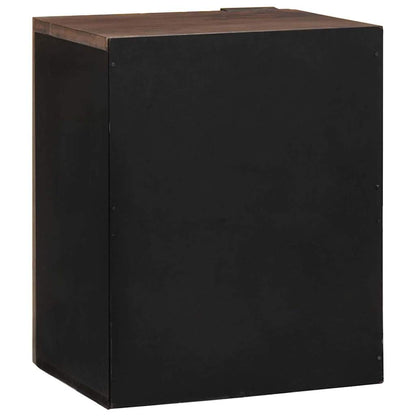 vidaXL Bathroom Sink Cabinet Walnut 38 x 33.5 x 48 cm Engineered wood