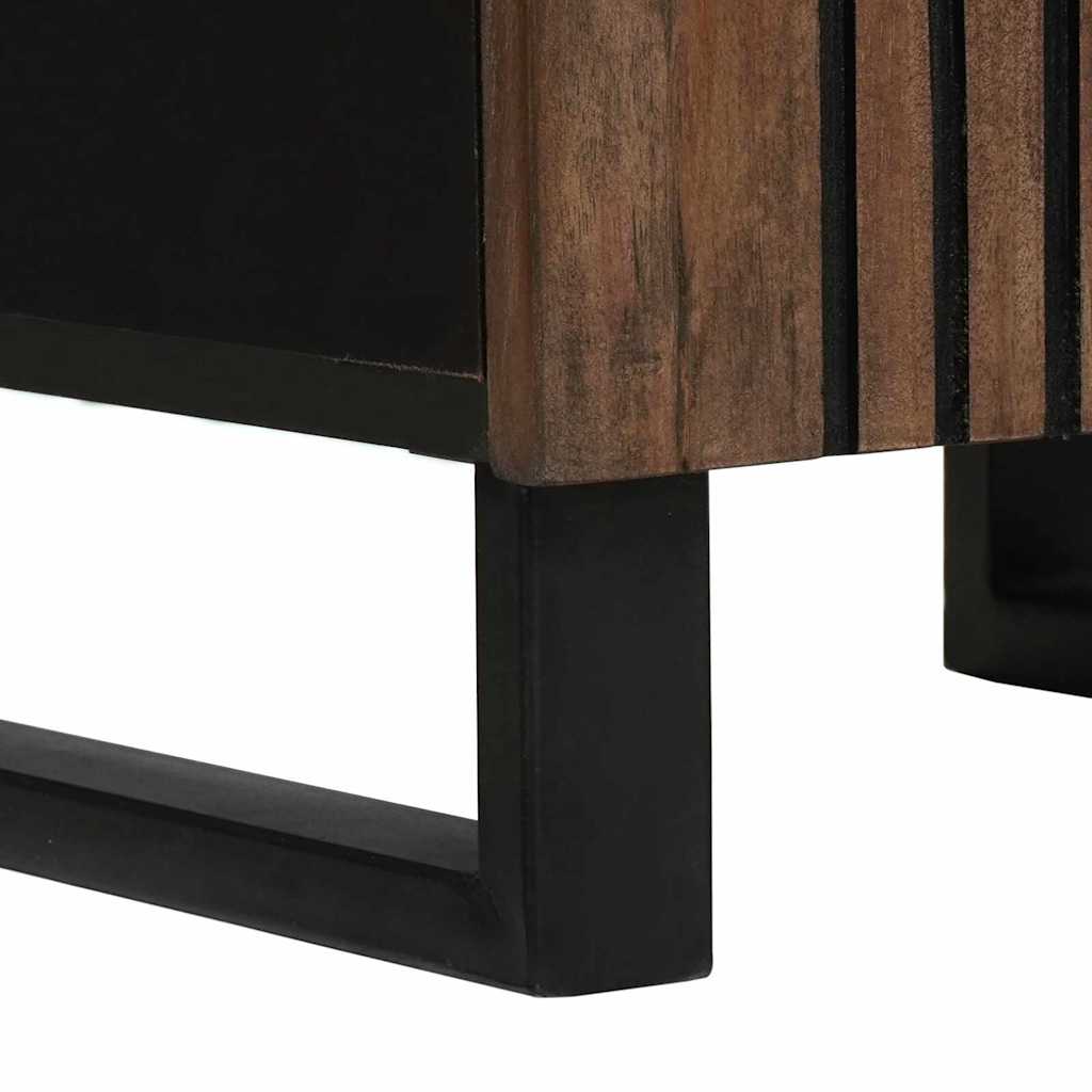 vidaXL Bathroom Cabinet Walnut 38 x 33 x 160 cm Engineered Wood