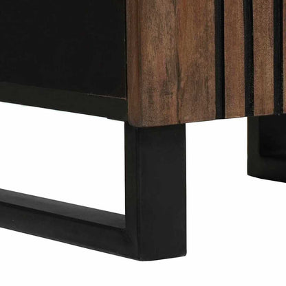 vidaXL Bathroom Cabinet Walnut 38 x 33 x 160 cm Engineered Wood