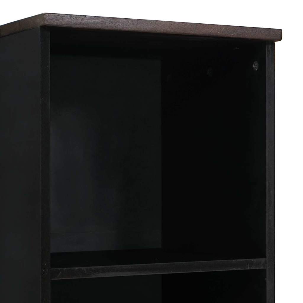 vidaXL Bathroom Cabinet Walnut 38 x 33 x 160 cm Engineered Wood