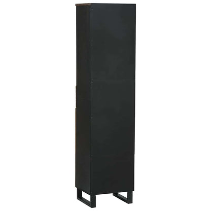 vidaXL Bathroom Cabinet Walnut 38 x 33 x 160 cm Engineered Wood