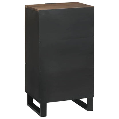 vidaXL Sideboard with Drawer Brown 40 x 33 x 75 cm Solid mango wood