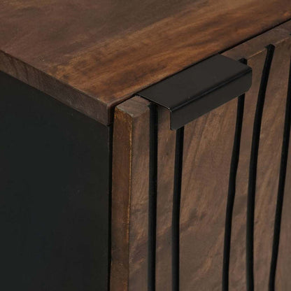 vidaXL Sideboard Brown 40 x 33 x 75 cm Solid mango wood