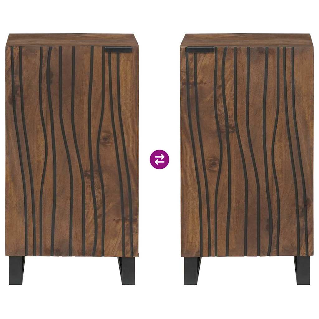 vidaXL Sideboard Brown 40 x 33 x 75 cm Solid mango wood