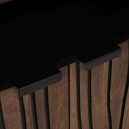 vidaXL Sideboard with Drawer Brown 60 x 33 x 75 cm Solid mango wood