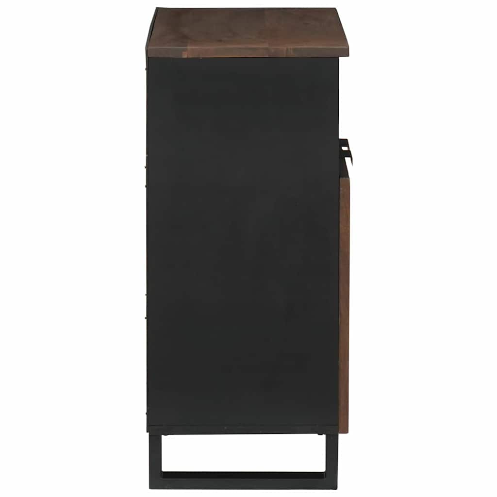 vidaXL Sideboard with Drawer Brown 60 x 33 x 75 cm Solid mango wood