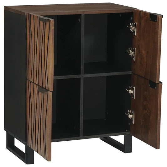 vidaXL Media Storage Cabinets & Racks Brown 60 x 33.5 x 75 cm