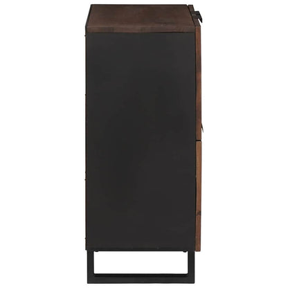 vidaXL Media Storage Cabinets & Racks Brown 60 x 33.5 x 75 cm