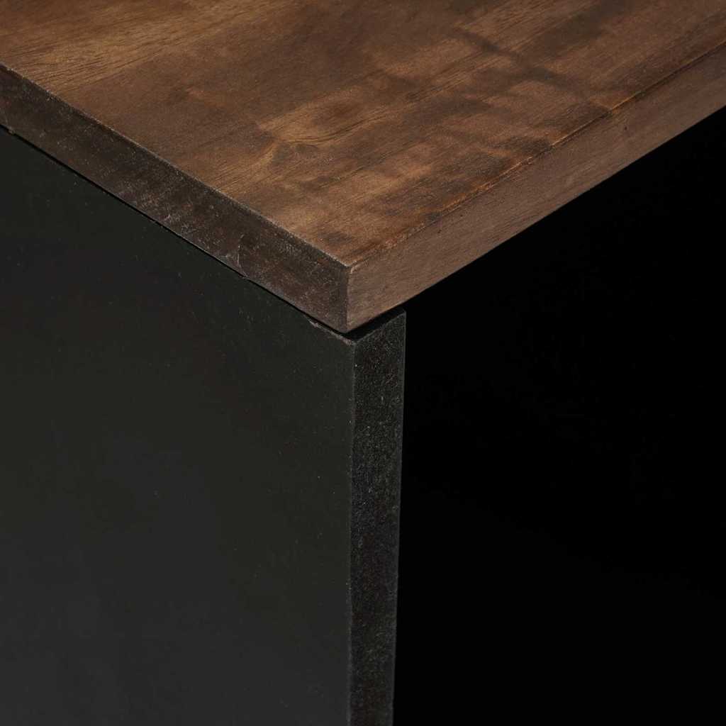 vidaXL Sideboard Brown 80 x 33 x 75 cm Solid mango wood