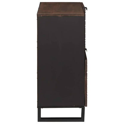 vidaXL Sideboard Brown 80 x 33 x 75 cm Solid mango wood