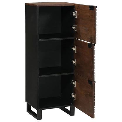vidaXL Highboard Brown 40 x 33 x 110 cm Solid mango wood
