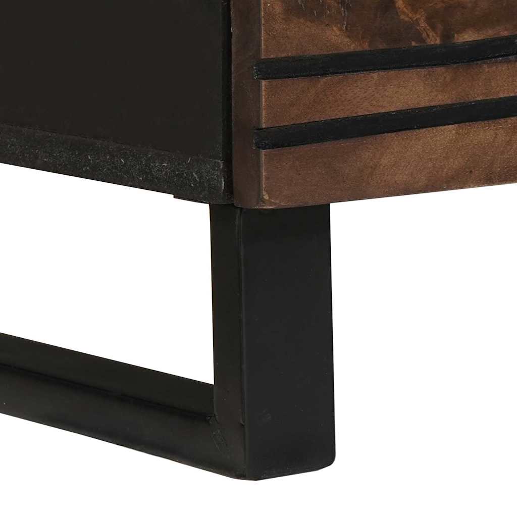 vidaXL Highboard Brown 60 x 33 x 100 cm Solid mango wood